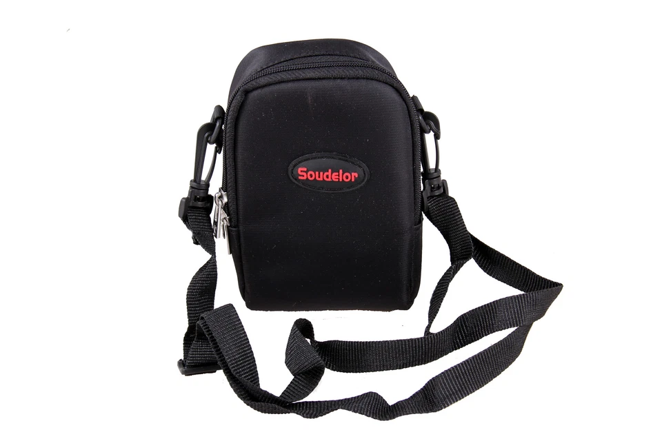 Black Nylon Camera Case For Panasonic TZ80 GX80 / Fuji X70 - Image 1 of 1