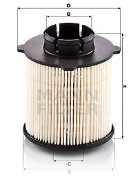 PU 9001/1 x MANN-FILTER Filtro carburante per CADILLAC,CHEVROLET,OPEL,SAAB,VAUXH - Immagine 1 di 1
