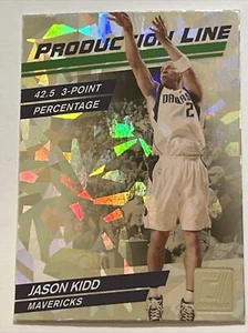 Jason Kidd 2010 Panini Donruss Production Line Cracked Ice #93 HOF NM/MT - Picture 1 of 6