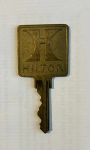 Brass Vintage HILTON INN Hotel Motel Key - Juneau, Alaska (Room #216) - Picture 1 of 3
