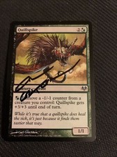 MTG Magic Quillspike Signed Artist Proof x1 Eventide Carl Critchlow