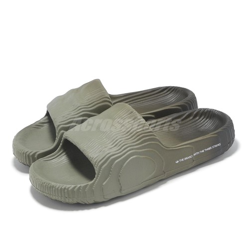 Adidas Originals Adilette 22 Silver Pebble sandalo uomo unisex casual JH7794