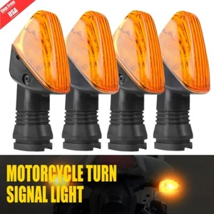Lente ámbar 4x lámpara de señal indicadora de giro delantera trasera para Kawasaki KLR 650 KLR650 - Imagen 1 de 11