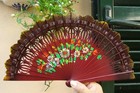 ORIGINAL altspanischer  Edel - FLAMENCO  - FÄCHER 399 b  - seltenes Modell - +++