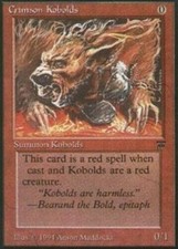 Crimson Kobolds Legends Light Play MTG Magic DNA GAMES