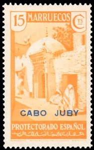 Cabo Juby - Edi * 71 - 1935/36 - Habilitado 15 cts. - Imagen 1 de 1