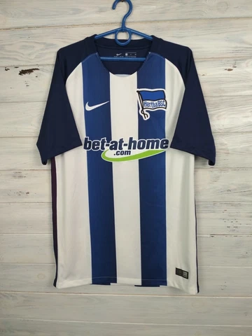Hertha Jersey 2016/17 Home SMALL Shirt Mens Football Trikot Nike 808353-421 Cover