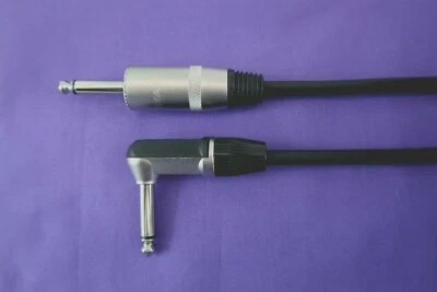 NEUTRIK REAN CONNECTORS 1/4 Zoll Buchse Lautsprecherkabel/Leitung Neutrik Rean Mono Buchse auf R/A Buchse Amp Kopf zu Kabine