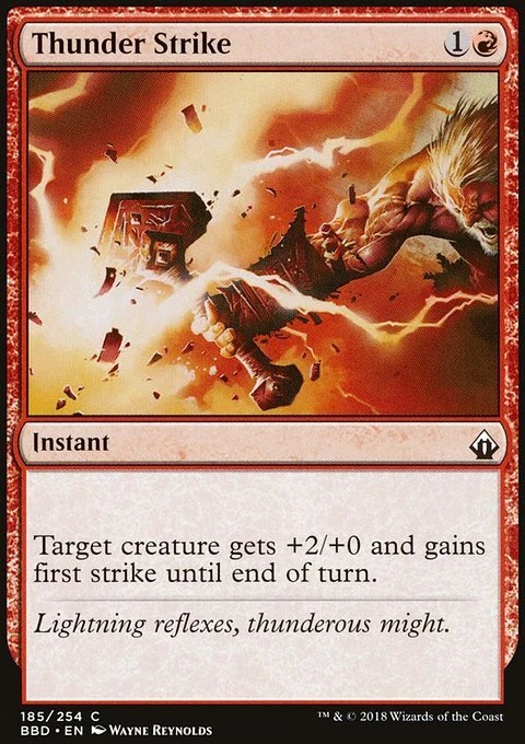 MTG Magic the Gathering Thunder Strike (185/264) Battlebond LP - Image 1 of 1