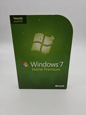 Microsoft 7 Home Premium UPGRADE Complete With Product Key - Image 1 of 4