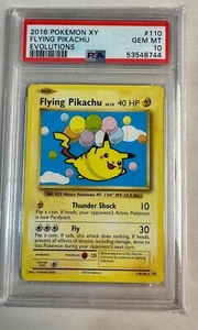 2016 Pokemon XY Evolutions Flying Pikachu #78 PSA 10 - Picture 1 of 2