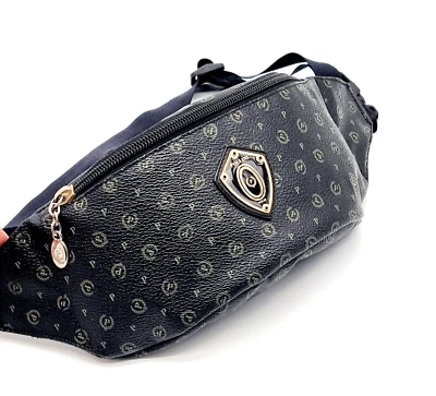 Pollini Marsupio Uomo Donna Borsa Made in Italy Vintage in Pelle Tracolla - Immagine 1 di 4