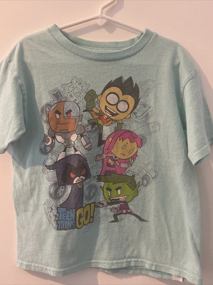 Teen Titans Go! Graphic Tee 100% Cotton Short Sleeve Sz Small - Image 1 of 4