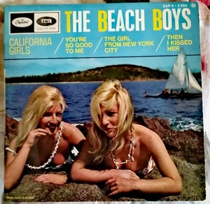 The Beach Boys Frence EP - California Girls - Top Zustand - Bild 1 von 9