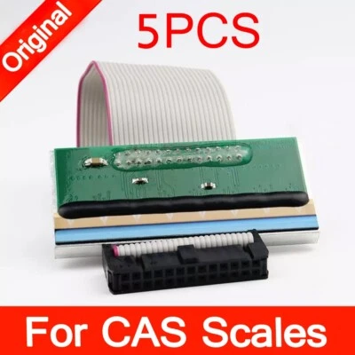 5x Thermal Printhead For CAS CL5500 CL5000 CL5200 CL3000 CL5000J-15 CL5000J - Изображение 1 из 4