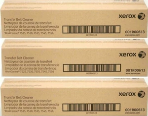 3 limpiadores de correa de transferencia Xerox 001R00613 NUEVOS GENUINOS -- CAJA ABIERTA Y SIN USAR - Imagen 1 de 1