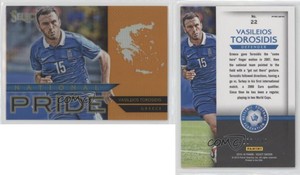 2015 Panini Select National Pride Orange Prizm /149 Vasilis Torosidis Vasileios