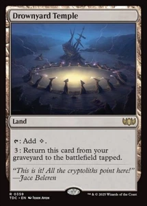 *MtG: 4x DROWNYARD TEMPLE - Commander Tarkir: Dragonstorm Rare - magicman* - Bild 1 von 1