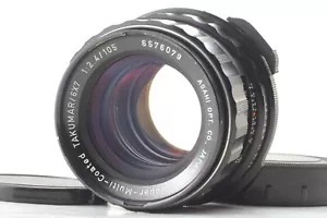 【EXC +++】Asahi Pentax 67 Takumar 105mm f/2.4 Lens from JAPAN #623A - Picture 1 of 8