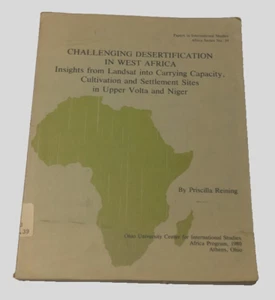 $80 Challenging Desertification West Africa Priscilla Reining 1980 Paperback - Picture 1 of 2