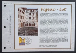 Feuillet CEF 1er jour 1451 1999 Figeac Lot - Bild 1 von 1