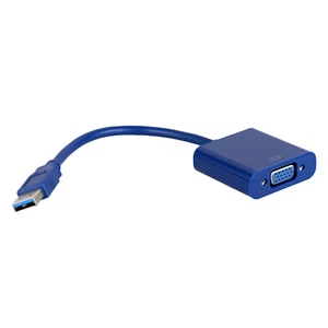 USB 3.0 to VGA Adapter Mac Windows PC Laptop Video Display Mode Extend Duplicate - Picture 1 of 6