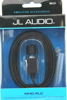 JL AUDIO MHD-RLC Water Resistant Marine Remote Level Control and Cable NEW