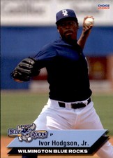 2010 Wilmington Blue Rocks Choice #13 Ivan Hodgson, Jr Silver Spring Maryland MD