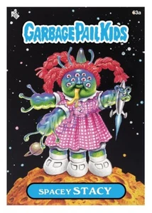Garbage Pail Kids 63a spacey STACY GPK 🗑️👦 4x6 Glossy Indoor Fridge Magnet - Picture 1 of 1