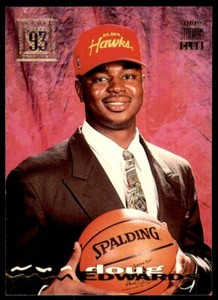 1993-94 STADIUM CLUB DOUG EDWARDS ATLANTA HAWKS* #150