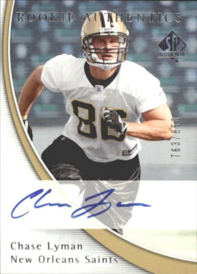 A2829- 2005 SP Authentic #215 Chase Lyman RC Auto /850 - Image 1 of 2
