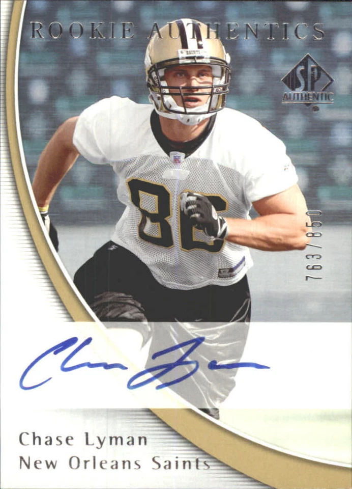 A2829- 2005 SP Authentic #215 Chase Lyman RC Auto /850 - Image 1 of 2