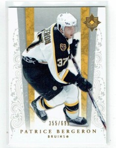 06-07 UD Upper Deck Ultimate  Patrice Bergeron  /699