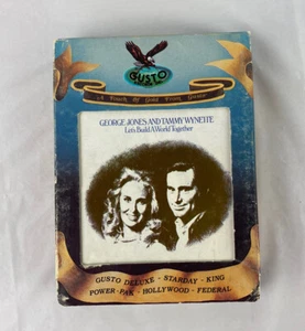 George Jones & Tammy Wynette, Let's Build a World Together, 1973, Epic, 8 Track - Picture 1 of 5