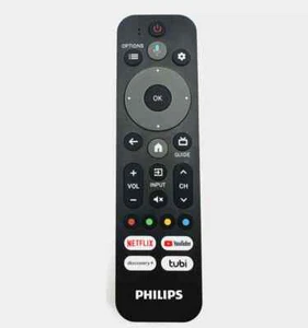 SEALEDOEM Remote Control for Philips Google TV Netflix Youtube Discovery+ RF553A - Picture 1 of 15