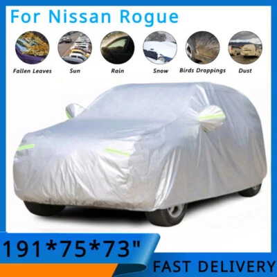 Cubierta completa resistente a la lluvia para exteriores resistente a los rayos UV para todo tipo de clima para Nissan Rogue Foto 1 de 4