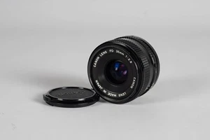 Canon New FD 35mm f/2.8 Lens - Wide Angle Lens w/ cap Manual Focus Bayonet Mount - Picture 1 of 5