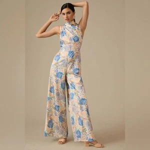 Significant Other Lana Wide Leg Jumpsuit in Daylight Floral Size 6 NWT - Picture 1 of 11