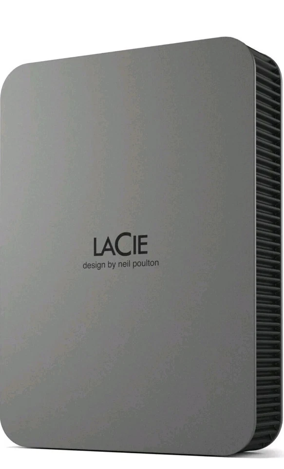LaCie Mobile Drive SECURE 5TB externe Festplatte USB-C STLR5000400 Space Grau - Bild 1 von 1