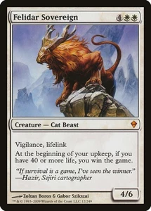 Felidar Sovereign Zendikar Excellent Magic MTG - Picture 1 of 1