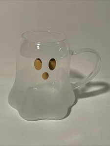 Anthropologie Glas Ghost Becher Neu  - Bild 1 von 4