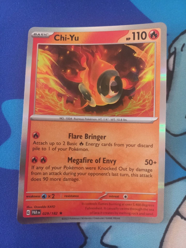 Chi-Yu 029/182 - Pokemon Paradox Rift Holo, English - Image 1 of 1