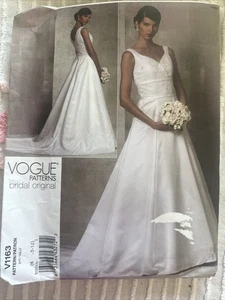 Vogue Bridal Patterns Uncut V1163 Size 8-8, 10-12 - Picture 1 of 4