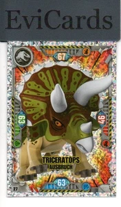 Triceratops Ausbruch - Nr. 27 - Holo - Lego Jurassic World - Serie 1 - Picture 1 of 1