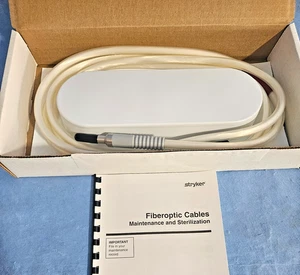 Stryker 233-050-064 Fiber Optic Cable, Clear Sheath, 5mm x 10 Ft, Brand New! - Picture 1 of 3