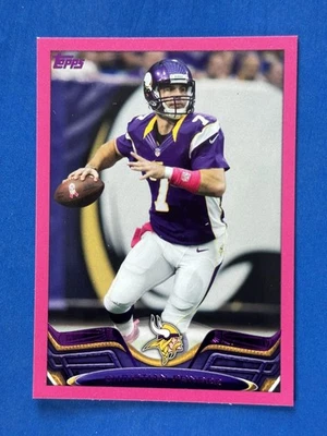 2013 Topps Pink #328 Christian Ponder Minnesota Vikings #/399 - Image 1 of 2