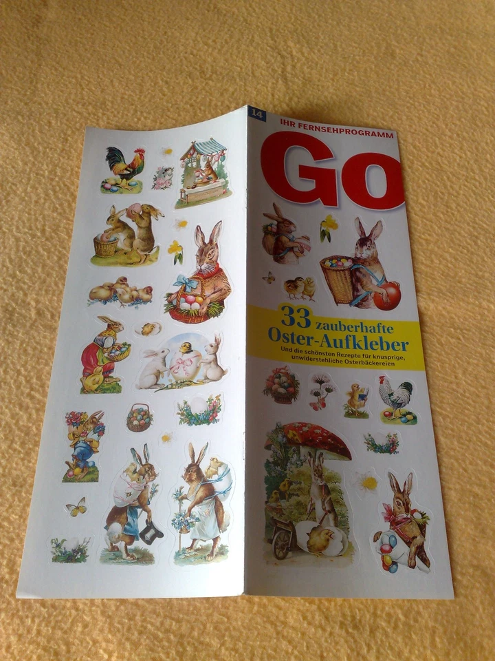 Sticker Sammelsticker Gong 33 zauberhafte Oster-Aufkleber - Bild 1 von 1