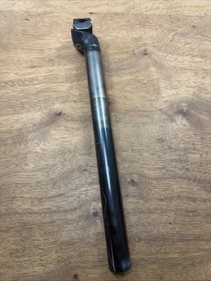 Kalloy Seatpost 27.2mm 350mm 15mm Setback Black - Image 1 of 4