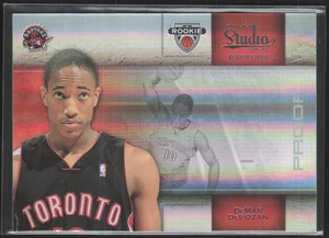 2009-10 Panini Studio #148 DeMar DeRozan Proofs Argento #58/99 - Foto 1 di 2