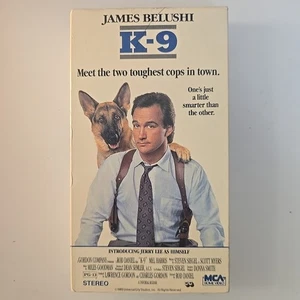 K 9 James Belushi VHS  PG-13 Comedy 1989 MCA Home Video - Picture 1 of 2
